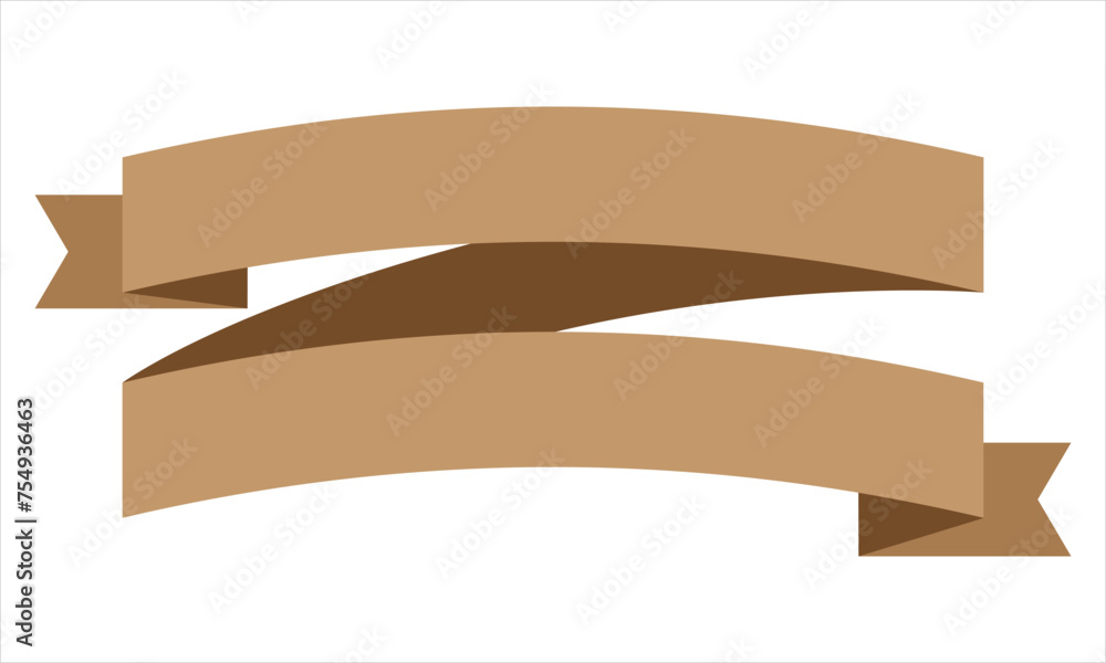 Fototapete ribbon shape vector which can be used to support your design and of course it's free and the color c