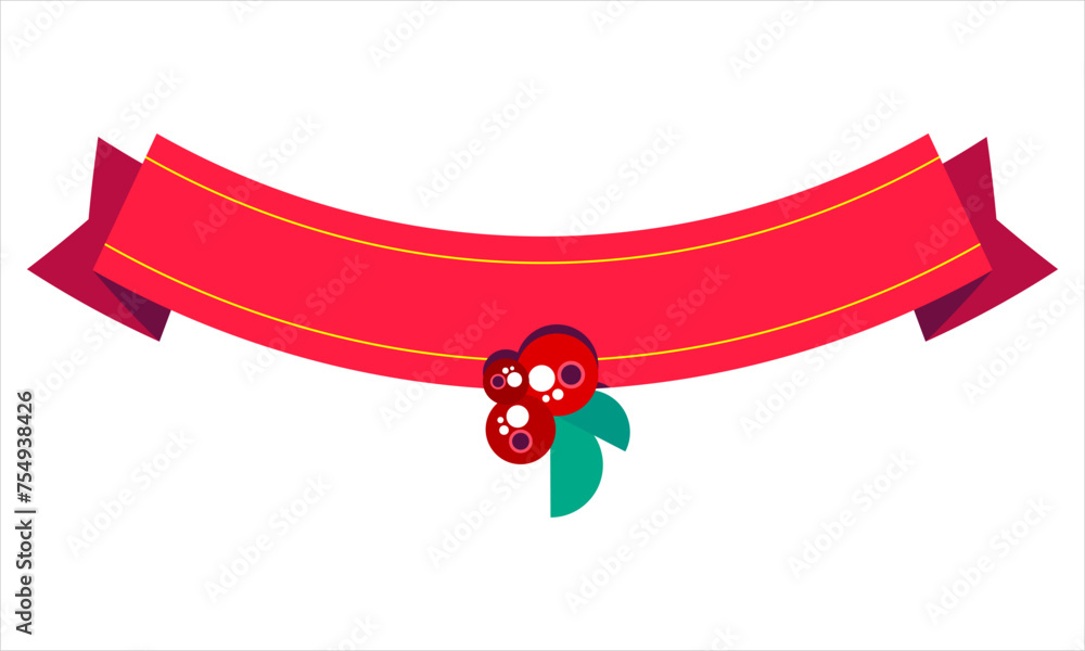 Fototapete ribbon shape vector which can be used to support your design and of course it's free and the color c