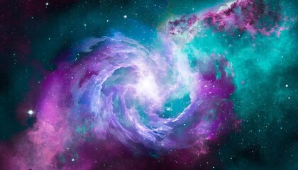 nebula on a background of outer space