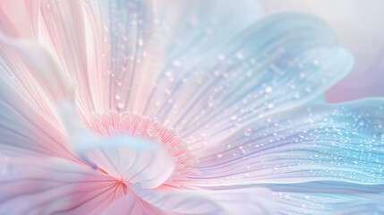Delicate, tender background with gentle pastel colors flower close up, blurred soft effect