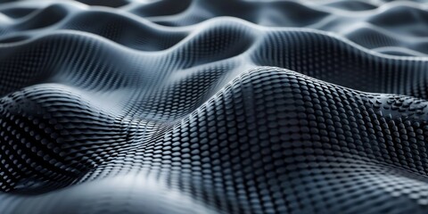 A black and white image of a wave with a lot of detail