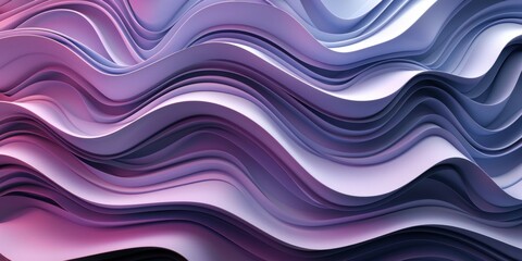 A purple and white wave pattern with a blue and purple background