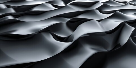 Fototapeta premium The image is a black and white photo of a wave