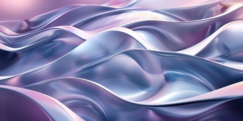 Obraz premium A wave of light blue color with a purple hue