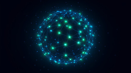 Global network connection concept