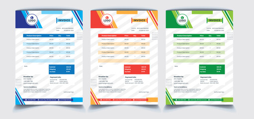 Invoice Design Template