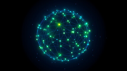 Obraz premium Global network connection concept