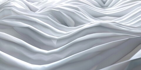 Fototapeta premium A white and blue image of a wave