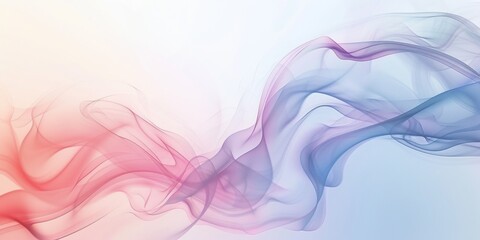 Obraz premium A colorful, flowing line of pink, blue, and white - stock background.