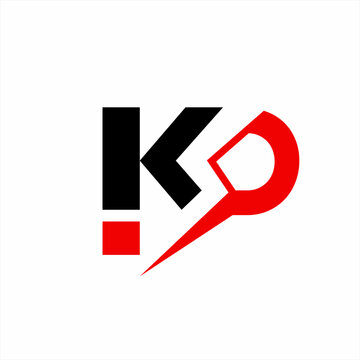 K SD letter logo design with thunderbolt symbol on letter S in negative space.