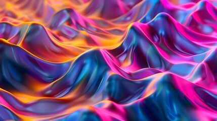 Mesmerizing Holographic Spectrum, Enriching Covers, Fashion, and Backgrounds with Vibrant Texture