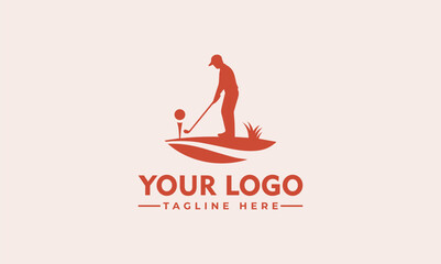 Golf vector logo vector Golf logo for sport Business Branding Identity