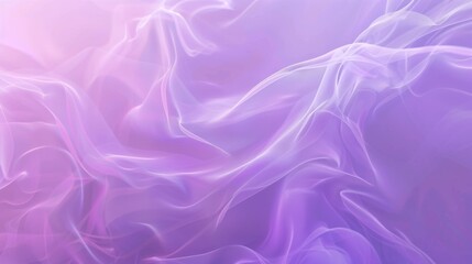 Obraz premium Elegant wavy purple fabric background with a fluid motion sensation. Abstract purple silk texture flowing in soft waves. Smooth and graceful purple cloth simulation for a calming visual.