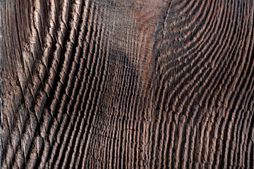 Natural wood background, dark wood, wood grain texture.