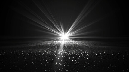  a star light sparkle , with black night background, Easy to add lens flare effects for overlay designs or screen blending mode to make high-quality images.