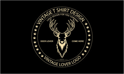 I will create retro vintage  summer lover t shirt design 