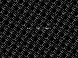 Fototapeta premium Black metal texture steel background. Perforated metal sheet.