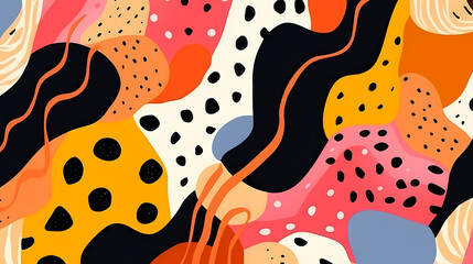 Beautiful abstract artistic colorful pattern background