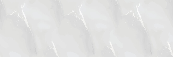 Light Marble Pattern. Grey Alcohol Ink Background. Light Elegant Pattern. Vector Abstract Template. Grey Marble Background. Light Water Color Repeat Floor. White Seamless Watercolor. White Tile Slate.