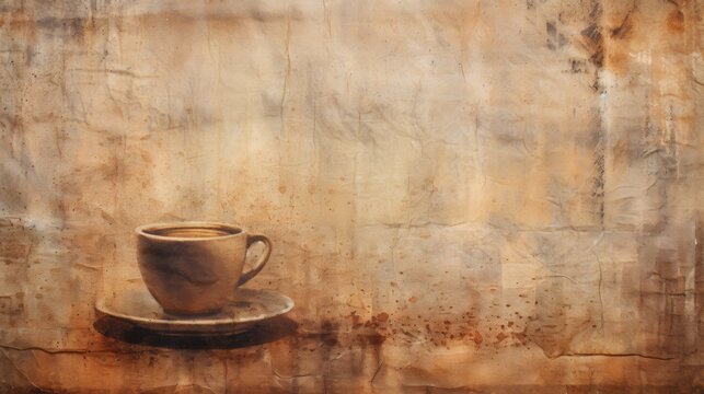 a Grungy lightly Coffee Stained paper texture