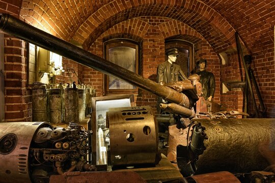 Fort Gerharda - Muzeum Obrony Wybrzeża na Wyspie Wolin, Świnoujście, Polska, Europa
