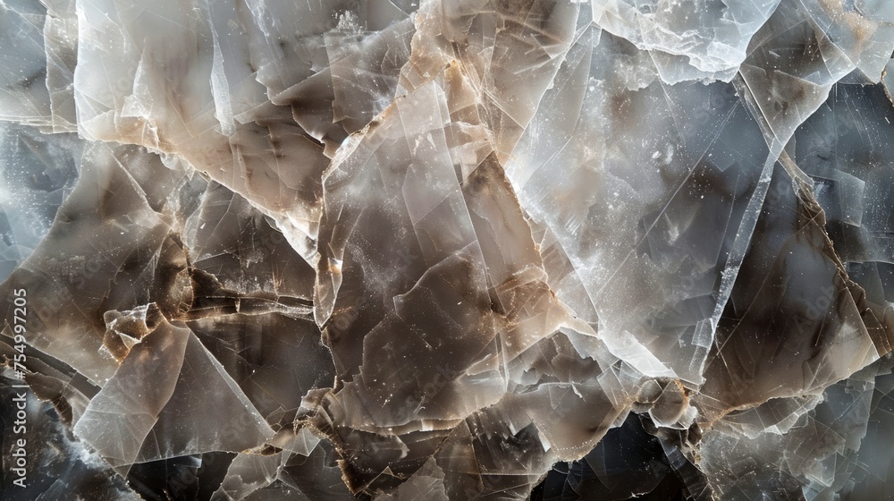 Aufkleber macro photography of natural mineral patterns and textures for background use