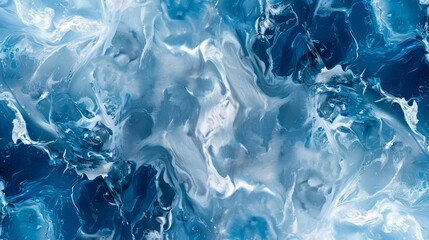 Obraz premium Abstract Blue Water Texture Background - Crystalline Aqua Patterns for Serene and Tranquil Designs