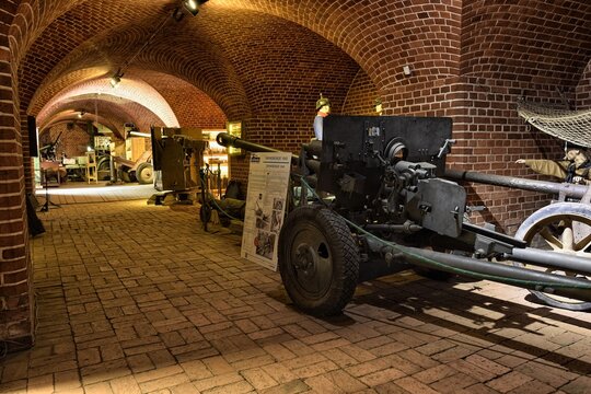 Fort Gerharda - Muzeum Obrony Wybrzeża na Wyspie Wolin, Świnoujście, Polska, Europa