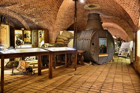 Fort Gerharda - Muzeum Obrony Wybrzeża na Wyspie Wolin, Świnoujście, Polska, Europa