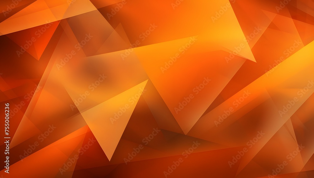 Poster abstract background with triangles