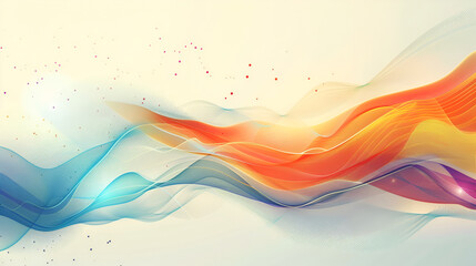 Abstract and colorful background or texture, abstract colorful background with smooth wavy lines
