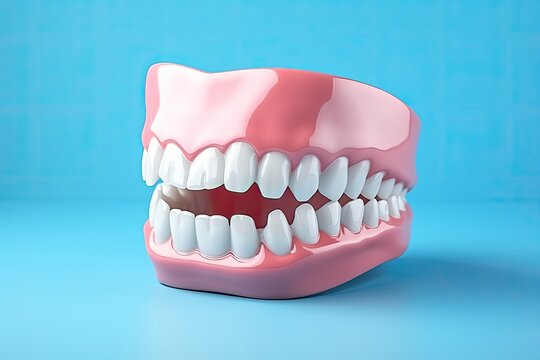 human teeth, open mouth