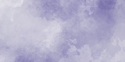 Aquarelle painted fresh and cloudy sky with clouds, Blue winter vector watercolor art background with clouds, abstract blue Soft cumulus cloudscape sky, wet ink effect sky blue color watercolor.	