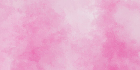 pink watercolor background texture in light pastel colors of watercolor splashes, Paint leaks and ombre effects hand painted cloudy pink paper texture, Soft smeared aquarelle painted pink texture.