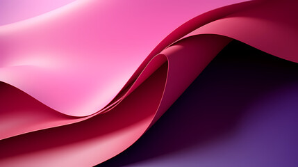 Elegant 3D abstract background with corrugated surface