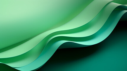 Elegant 3D abstract background with corrugated surface