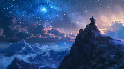 Generative AI, Sorcerer's Summit: Enchantment Over The Celestial Realm