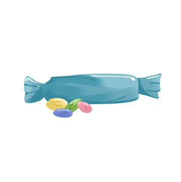 Bubble gum candy