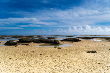 シンリ浜　久米島