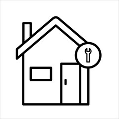 Home vector image to be used in web applications, mobile applications and print media.