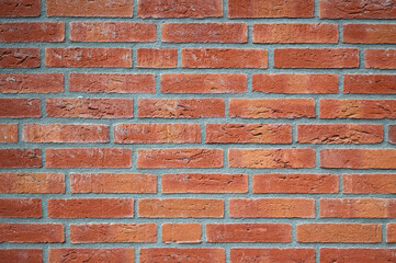 red brick wall