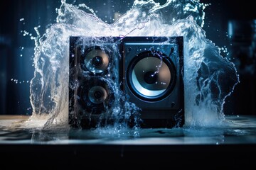 Dynamic Speaker Immersed in Water: A Powerful Audio Experience