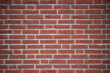 Obraz premium red brick wall background