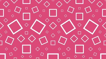 seamless pattern with pink squares