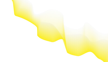 Line art. Vector illustration. Colorful shiny wave with lines created using blend tool. Curved wavy line,smooth stripe.Design element.