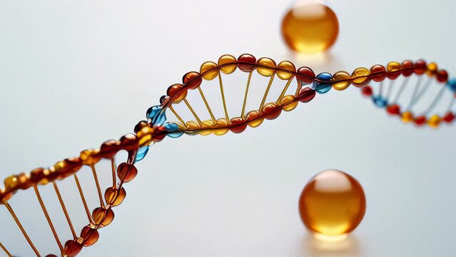 Image of glass DNA.