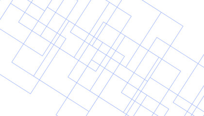 square vector pattern, repeating geometric linear square on different sizes