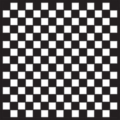 Grid Line Squares, Chessboard Design. Editable Vector Illustration. Transparent Background.	