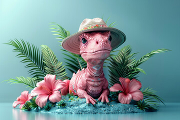 A hat a dinosaur - 755040073