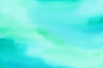 Abstract watercolor paint by teal blue and green color liquid fluid texture background